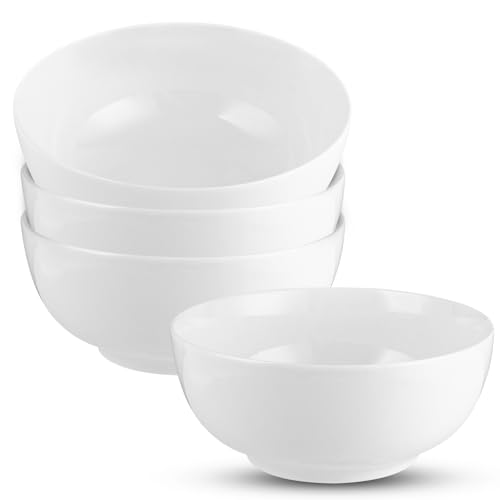 LDXDRU 4er Set Salatschüssel,1000ml Keramik Schüssel Servierschüssel,...