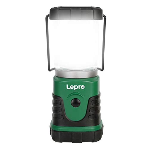 Lepro LED Campinglampe, Mini Camping Laterne, 350LM, 4 Lichtmodi, 3 AA Batterie...