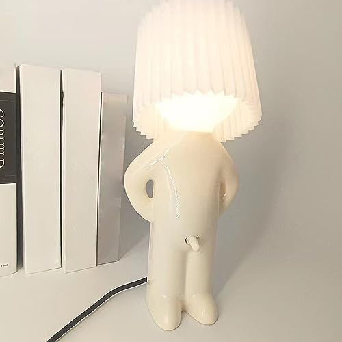 Eine kreative Lampe des kleinen schüchternen Mannes, Lustige LED Tischleuchte,...