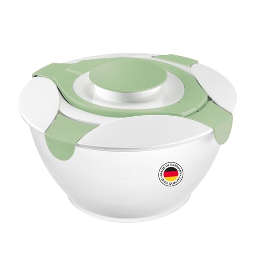 Westmark Salatbutler/-schüssel mit Tragegriffen und Dressing-Behälter,...