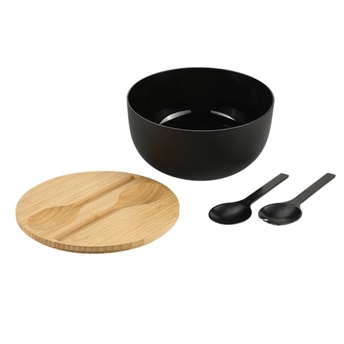 Kesper - Salatschüssel-Set, inkl. Salatbesteck, Material: Kunststoff (PP),...