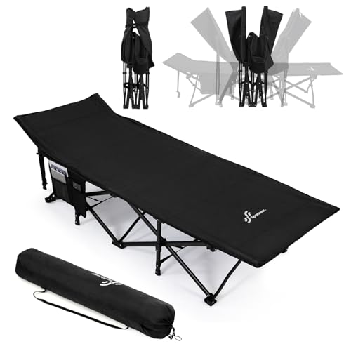 Sportneer Feldbett Gästebett Klappbar, Feldbett Klappbar 188 x 71 x 37 cm bis...