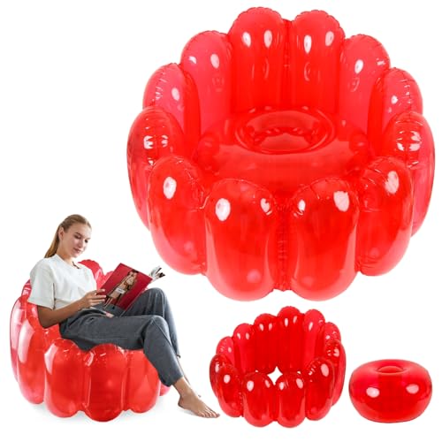 Jelly aufblasbaren Stuhl, die Jelly Collection, Indoor Outdoor Portable Blow Up...