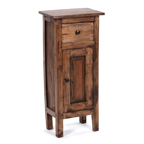 DESIGN DELIGHTS Holz FLURSCHRANK Plant 80' | 80x36x25cm (HxBxT), Mahagoni...