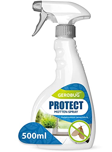 Gerobug Mottenspray 500 ml Protect - Einfache Mottenbekämpfung für...
