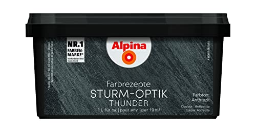 Alpina Farbrezepte STURM-OPTIK Anthrazit 1 Liter