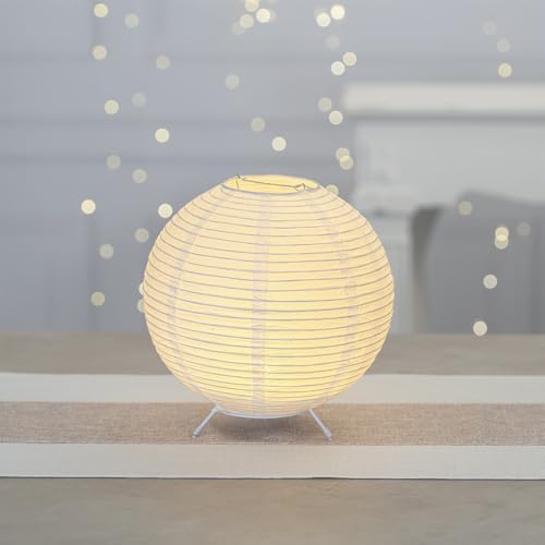 Ideen mit Herz | LED Tischlampe aus Papier | Stimmungs-Licht | indirekte...