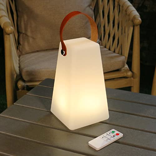 MALUX Outdoor Lampe, Warmweiß 8 Farben Led Tischlampe Akku für Alle...