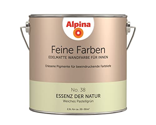 Alpina Feine Farben No. 38 Essenz der Natur edelmatt 2,5 Liter - Weiches...