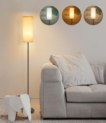 LEAZZLE Stehlampe Wohnzimmer Modern,Standleuchte LED Dimmbar,3...