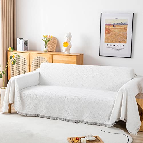 LHGOGO Vielseitige Sofaüberwurf Decke großer Couch Überwurf Sofa Cover...