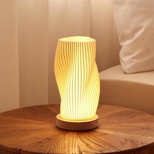 Dawnwake Nachttischlampe Tischlampe, Led Tischleuchte Deko Wohnzimmer,...