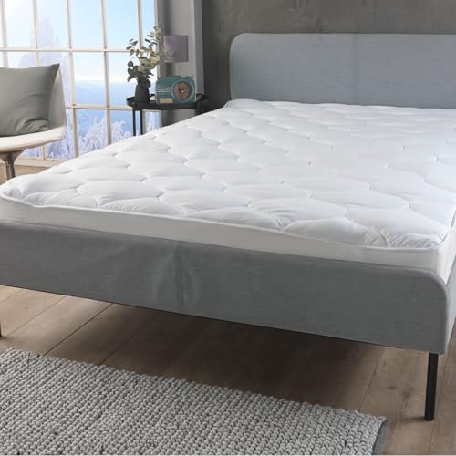Matratzenschoner 180x200 Atmungsaktiv - Matratzenauflage Anti-Milben, Waschbar,...