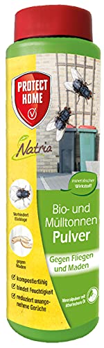 PROTECT HOME Natria Bio- und Mülltonnenpulver, gegen Maden und Fliegen in der...