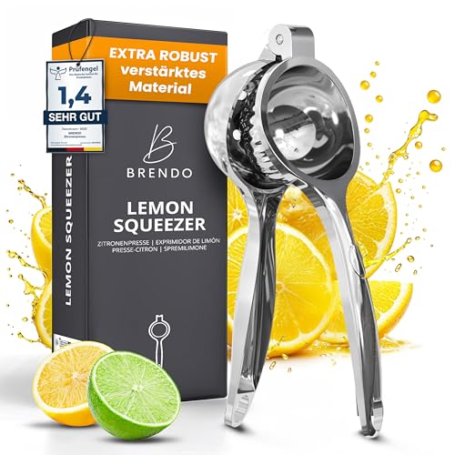 Brendo Premium Zitronenpresse - Universelle Größe perfekt für alle...
