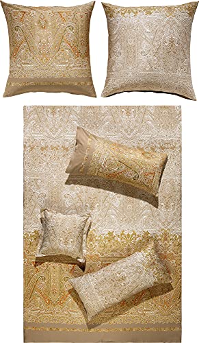 Bassetti 9270680 Michelle V6 Bettwäsche Satin, Mehrfarbig, 135x200 cm (80x80...