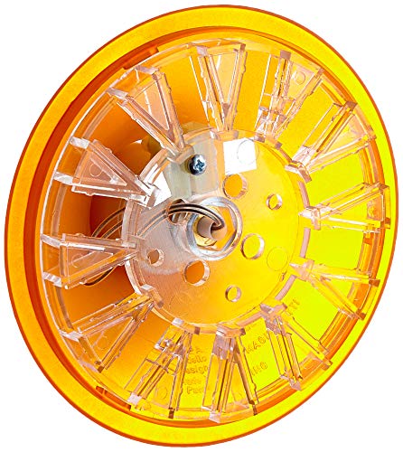 Artemide- Teti Wandleuchte Deckenlampe aus Polycarbonat in orange. Made in Italy...